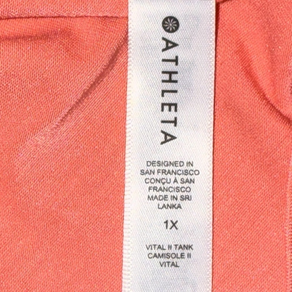 ATHLETA Vital 2.0 Tank - Sunset Glow 1X - Picture 10 of 13
